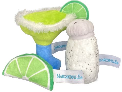 Multipet Margaritaville Margarita/Lime/Salt Cat Toy