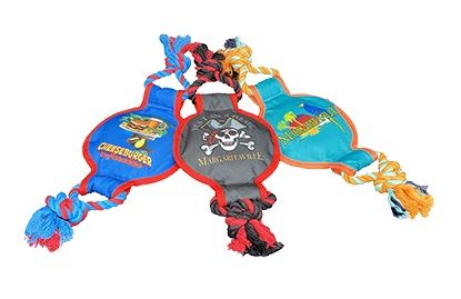 Multipet Margaritaville Rope Tugs Assorted 18" Dog Toy