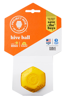 PROJECT HIVE Pet Company Hive Ball Dog Toy