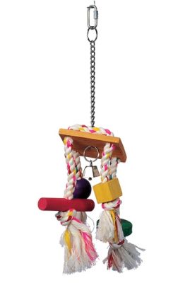 Living World Junglewood Rope Chime w/Bell