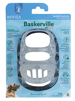 The Company Of Animals Baskerville INVISA Muzzle