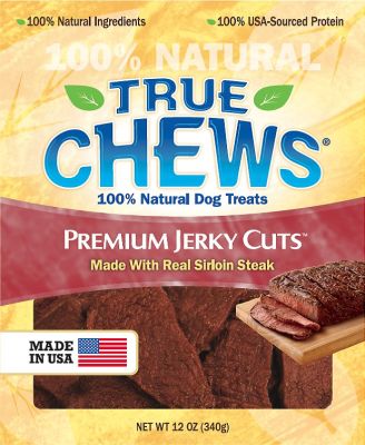 True Chews Premium Jerky Cuts with Real Sirloin Steak Dog Treats