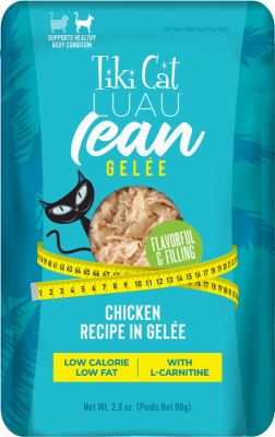 Tiki Cat Luau Lean Gelee Chicken Recipe Cat Food Pouches - 12 x 2.8oz