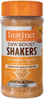 Instinct Raw Boost Shakers Grain Free Freeze Dried Digestive Health Recipe Cat Food Toppers - 5.5oz