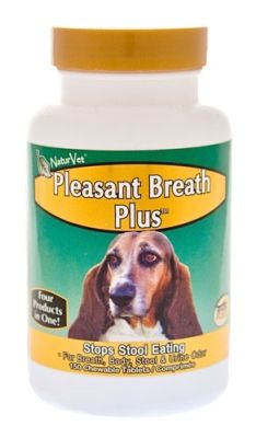 NaturVet Pleasant Breath Plus Tablets