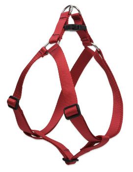 Lupine Basics Step In Adjustable Dog Harness - Red