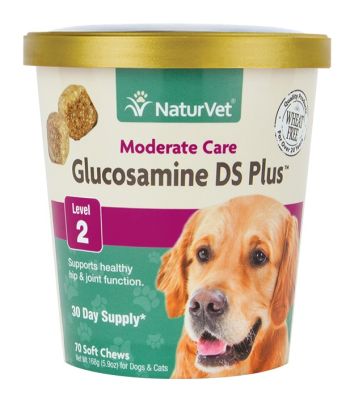 NaturVet Glucosamine DS Plus Level 2 Soft Chew for Dogs