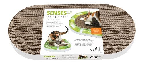 Catit Senses 2.0 Oval Circuit Scratcher