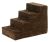 Bowsers Designer Pet Step-Diamond-4 Steps-Chocolate Bone