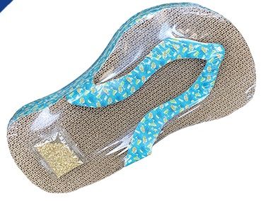 Multipet Margaritaville Flip Flop Cat Scratcher