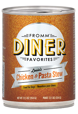 Fromm Diner Favorites Louie's Chicken & Pasta Stew Canned Dog Food - 12x12.5oz