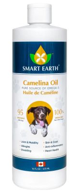 Smart Earth Camelina Oil for Dogs - 16oz