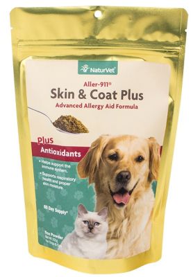 NaturVet Aller-911 Skin & Coat Plus Advanced Allergy Powder - *60 Day