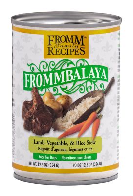 Fromm Frommbalaya Lamb, Rice & Vegetable Stew Canned Dog Food - 12x12.5oz