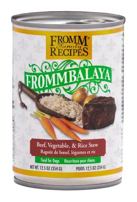Fromm Frommbalaya Beef, Rice & Vegetable Stew Canned Dog Food - 12x12.5oz