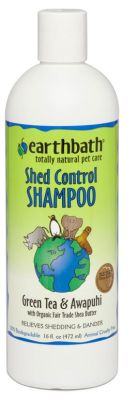Earthbath Shed Control Green Tea & Awapuhi Dog & Cat Shampoo