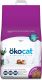 Okocat Natural Wood Low Tracking, Less Mess Mini-Pellets Clumping Cat Litter for Long-Hair Breeds-21.5 lbs