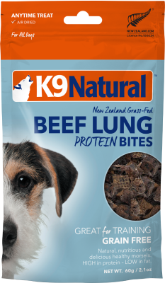 K9 Natural Beef Lung Raw Freeze-Dried Dog Treats - 2.1oz