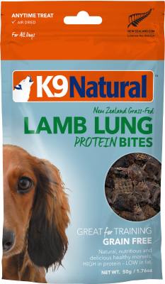 K9 Natural Lamb Lung Raw Freeze-Dried Dog Treats - 1.76oz