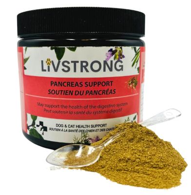 LIVSTRONG Pancreas Support Health Supplement For Dog & Cat - 100g