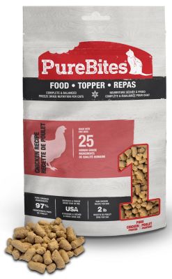 PureBites Freeze-Dried Raw Chicken Cat Food or Topper	