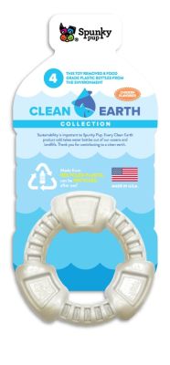 Spunky Pup Clean Earth Recycled Ring Dog Toy