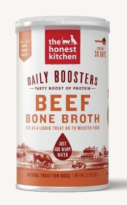 The Honest Kitchen Instant Bone Broth Beef & Turmeric for Dogs