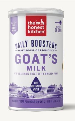 The Honest Kitchen Daily Boosters Instant Goat's Milk for Dogs & Cats