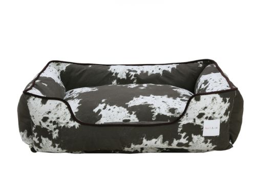 Kort & Co Cowhide Cuddler Pet Bed