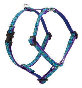 Lupine Originals Roman Style Adjustable Dog Harness - Rain Song