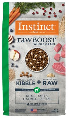 Instinct Raw Boost Whole Grain Lamb and Oatmeal Recipe Dry Dog Food