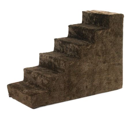 Bowsers Designer Pet Step-Diamond-6 Steps-Chocolate Bone