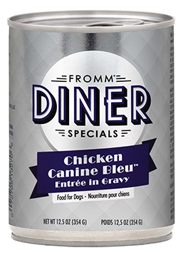 Fromm Diner Specials Chicken Canine Bleu Entree in Gravy Canned Dog Food - 12x12.5oz