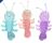 Multipet Margaritaville Mini Gumbo Shrimp 6" Dog Toy