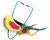 SPOT A-Door-Able Plush Bird Interactive Cat Toy