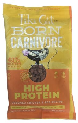 Tiki Cat Born Carnivore Grain-Free Deboned Chicken & Egg Dry Cat Food - Sample