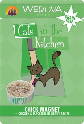 Weruva Cats in the Kitchen Chick Magnet Chicken & Mackerel Recipe Cat Food Pouches - BB Date: March 24 2024