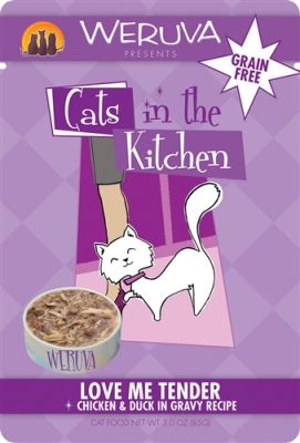 Weruva Cats in the Kitchen Love Me Tender Chicken & Duck Recipe Cat Food Pouches