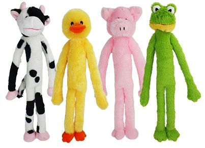 Multipet Minipet Swingin Selvin Assorted 12" Dog Toy
