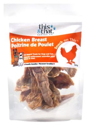 This & That Chicken Breast Dehydrated Dog Treat