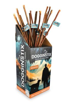 DOGGINSTIX Bully Sticks 30-32" Cane - 25ct
