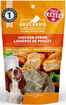 Boucherie Grande Chicken Strips Dog Treats 112g
