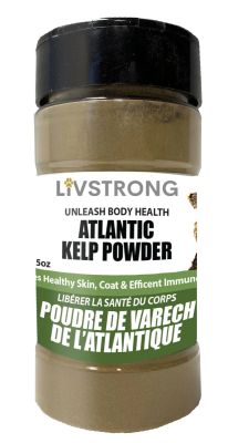 Live Well Pets Atlantic Kelp Skin Coat & Immune Support Dog & Cat Powder Supplement-3.5oz 