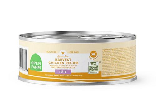 Open Farm Harvest Chicken Pate Canned Cat Food 