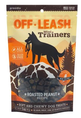 Presidio Off-Leash Grain-Free Roasted Peanut Dog Treats