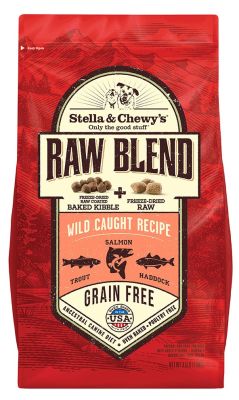 Stella & Chewy's Grain Free Raw Blend Wild Caught Dry Dog Food