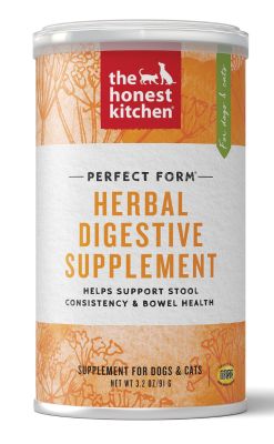 The Honest Kitchen Perfect Form: Herbal Digestive Supplement for Dogs & Cats - 3.2oz