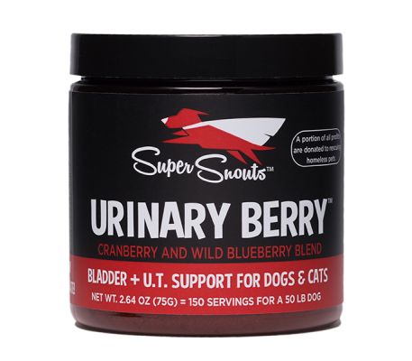 Super Snouts Urinary Berry Urinary Tract Support For Dogs & Cats - 75g