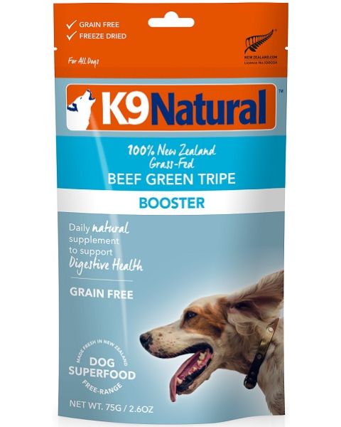 K9 Natural Beef Green Tripe Freeze-Dried Dog Food Topper - 2.6oz