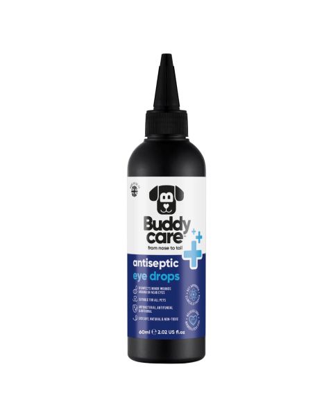 Buddycare Antiseptic Eye Drops for Dogs & Cats - 2 fl oz (60 ml)